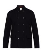 Matchesfashion.com Paul Smith - Double Breasted Wool Blend Blazer - Mens - Navy