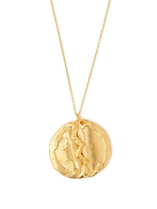 Matchesfashion.com Alighieri - The Desert Shore 24kt Gold Necklace - Womens - Gold