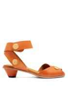 Stella Mccartney Collection Cone-heel Faux-leather Sandals