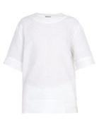 Matchesfashion.com Hecho - Embroidered Linen Tunic - Mens - White