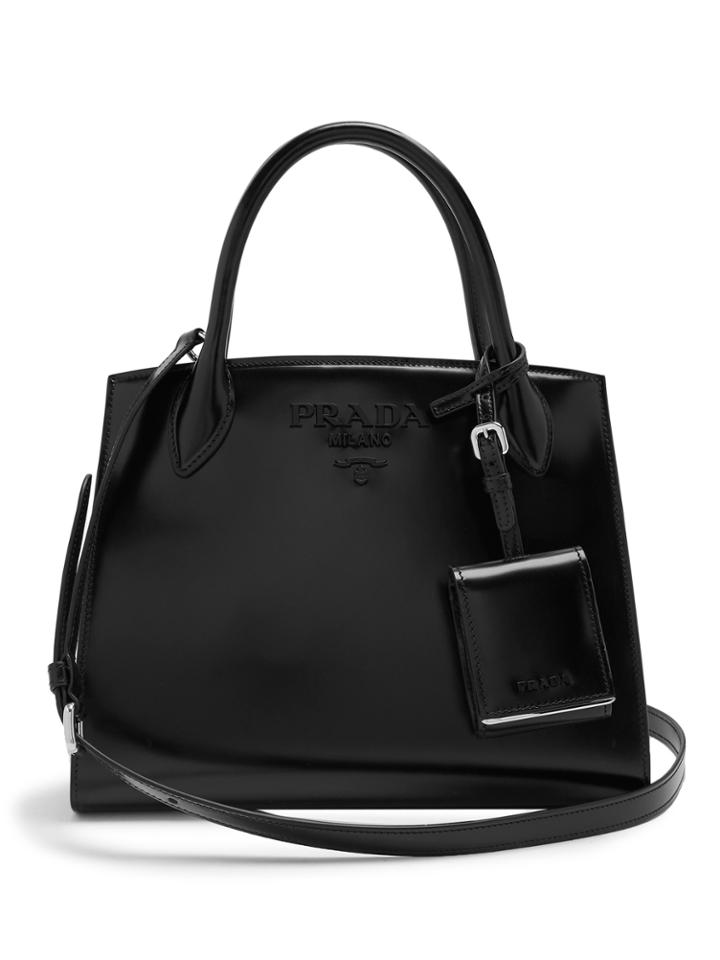 Prada Monochrome Small Leather Bag