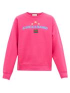 Matchesfashion.com Gucci - Logo-print Cotton Sweatshirt - Mens - Pink