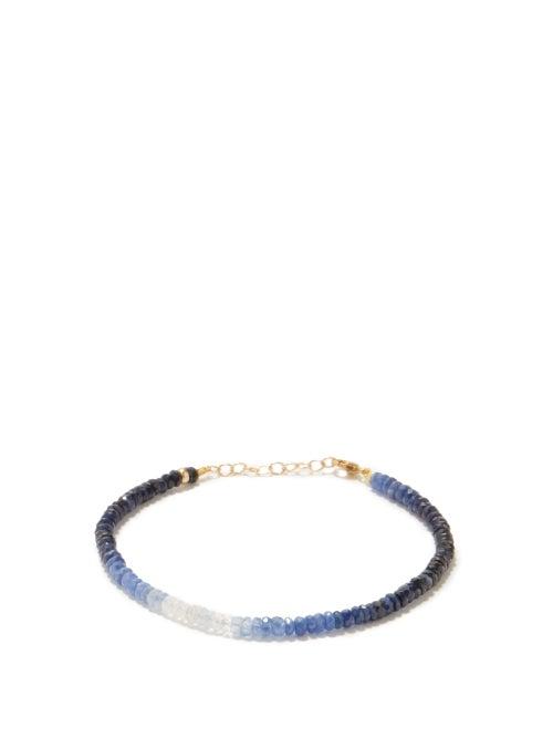 Jia Jia - Arizona Sapphire & 14kt Gold Bracelet - Womens - Blue