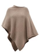 Lauren Manoogian - Fold Asymmetric Alpaca-blend Poncho - Womens - Brown