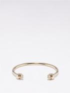 Alexander Mcqueen - Skull Metal Bangle - Womens - Gold Multi