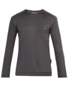 Matchesfashion.com Zimmerli - Long Sleeve Jersey T Shirt - Mens - Black