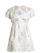 Emilia Wickstead Arielle Floral-jacquard Mini Dress