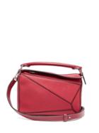 Matchesfashion.com Loewe - Puzzle Grained Leather Cross Body Bag - Womens - Red