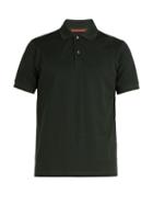Matchesfashion.com Paul Smith - Charm Button Cotton Piqu Polo Shirt - Mens - Green