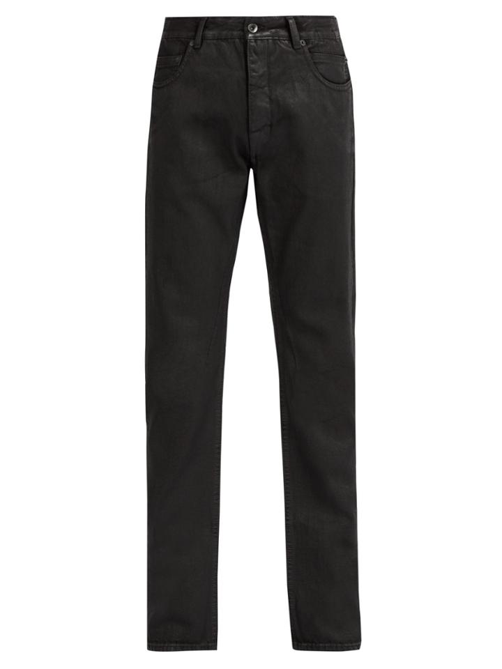 Rick Owens Detroit Coated Jeans