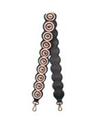 Fendi Strap You Circle-appliqu Leather Bag Strap