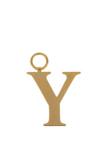 Chaos Y Gold-plated Charm
