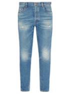 Prada Straight-leg Distressed Jeans