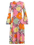 Matchesfashion.com Dodo Bar Or - Remmy Floral Print Dress - Womens - Multi