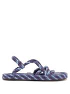 Matchesfashion.com Isabel Marant - Espa Rope Slingback Sandals - Womens - Blue Multi