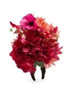 Matchesfashion.com Philippa Craddock - Spring Bouquet Faux Flower Headband - Womens - Multi
