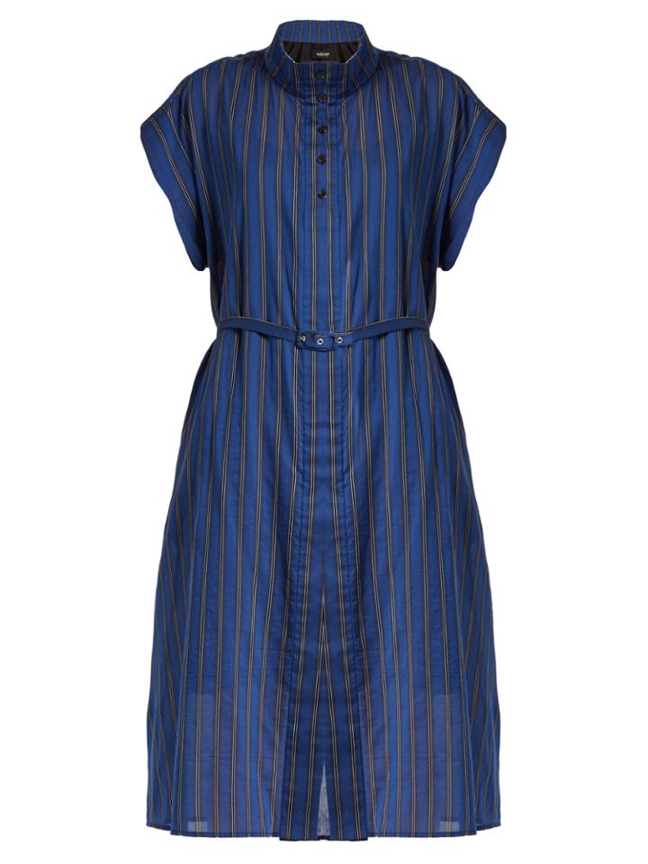 Rachel Comey Oasis Banker-striped Cotton-blend Dress