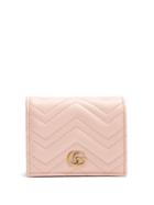 Gucci Gg Marmont Quilted Leather Wallet