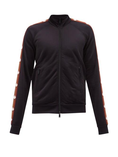 Dsquared2 - Leaf-logo Jersey Track Jacket - Mens - Black