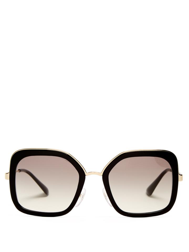 Prada Eyewear Square-frame Acetate Sunglasses