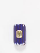 Dezso - Kyanite, Lemon-quartz & 18kt Gold Charm - Womens - Blue Multi