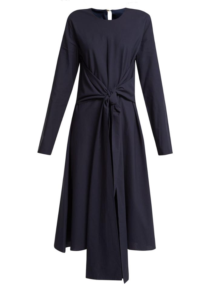 Merlette Kiakora Tie-front Cotton Dress
