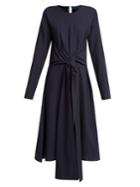 Merlette Kiakora Tie-front Cotton Dress