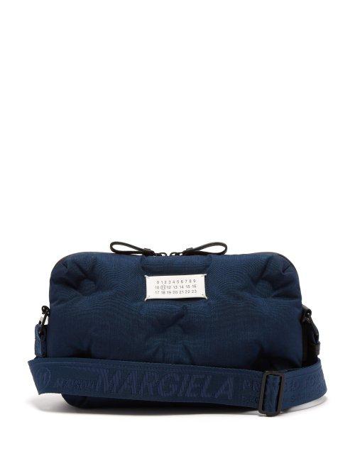 Matchesfashion.com Maison Margiela - Glam Slam Quilted Cross Body Bag - Mens - Navy