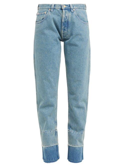 Matchesfashion.com Loewe - Faded Wash Denim Jeans - Womens - Denim