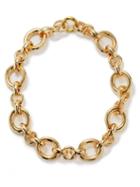 Laura Lombardi - Calle 14kt Gold-plated Necklace - Womens - Gold