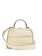 Matchesfashion.com Valextra - Series S Small Grained Leather Bag - Womens - White