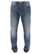 Matchesfashion.com Isabel Marant - Jack Mid-wash Slim-leg Jeans - Mens - Dark Blue