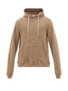 Matchesfashion.com John Elliott - Boucl Hooded Sweatshirt - Mens - Brown