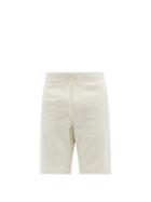 Matchesfashion.com 11.11 / Eleven Eleven - Drawstring Cotton Shorts - Mens - Cream