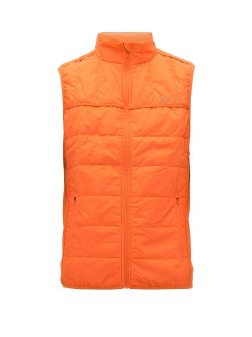 Matchesfashion.com Calvin Klein Performance - Quilted Technical Gilet - Mens - Orange