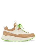 Matchesfashion.com Diemme - Monte Raised Sole Suede Trainers - Mens - White Multi