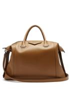 Matchesfashion.com Givenchy - Antigona Soft Large Leather Bag - Womens - Brown