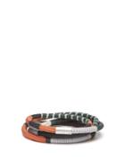 Matchesfashion.com Pleats Please Issey Miyake - Striped Cord Belt - Womens - Multi
