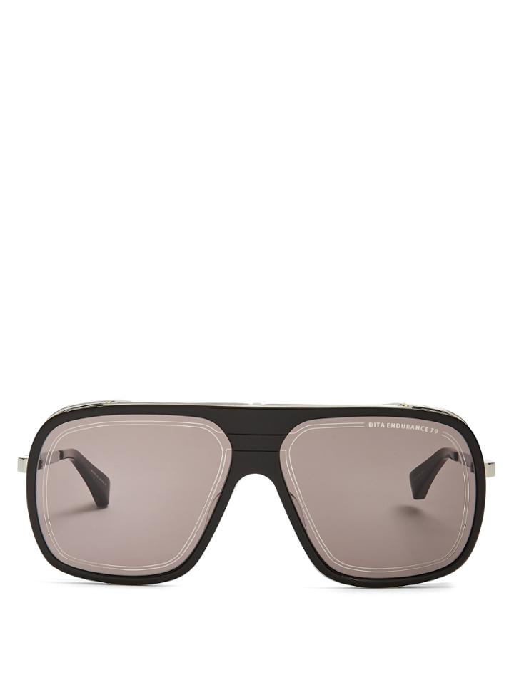 Dita Eyewear Endurance Aviator Acetate Sunglasses