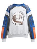 Matchesfashion.com Phipps - Pangolin Organic Cotton Motocross Sweatshirt - Womens - Grey Multi