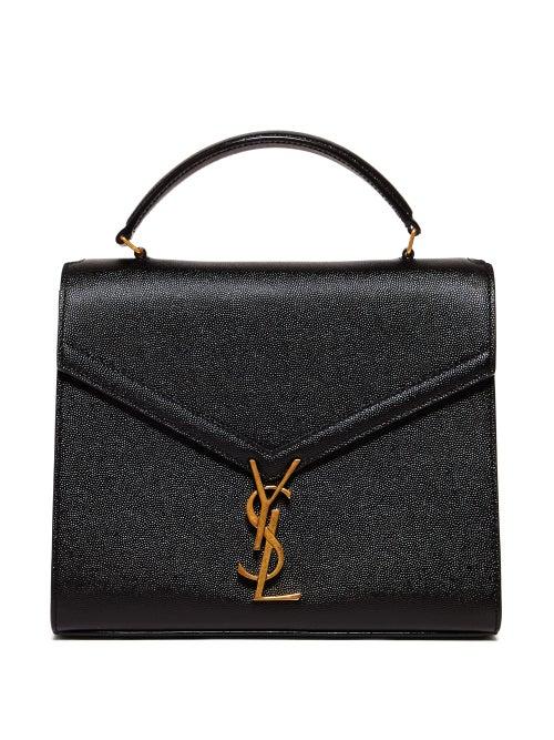 Matchesfashion.com Saint Laurent - Cassandra Leather Shoulder Bag - Womens - Black