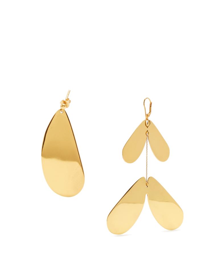Ellery Poet Gold-plated Earrings