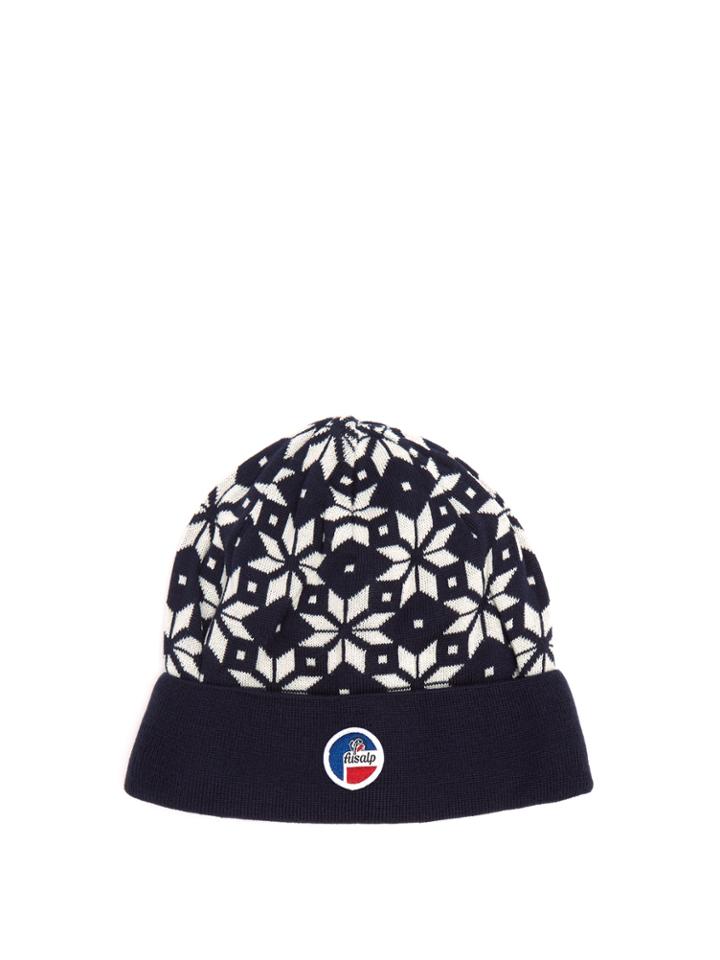 Fusalp Snowflake-jacquard Beanie Hat