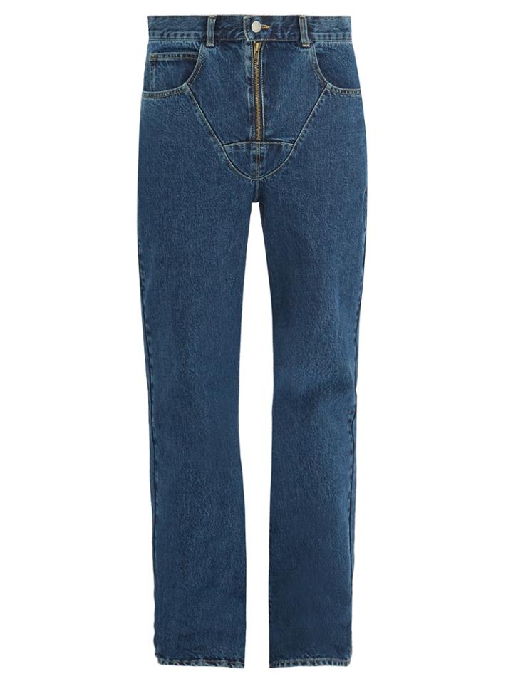 Martine Rose Mid-rise Straight-leg Jeans