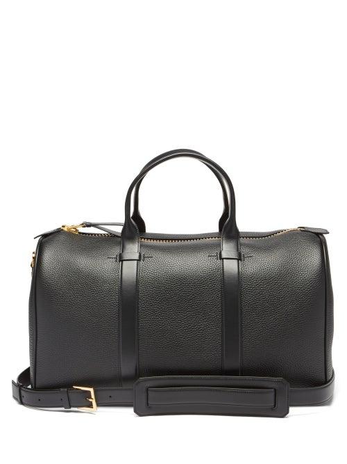 Tom Ford - Buckley Grained-leather Holdall Bag - Mens - Black