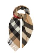 Burberry Classic Check Cashmere Scarf