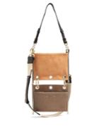 Chloé Roy Suede And Leather Bag