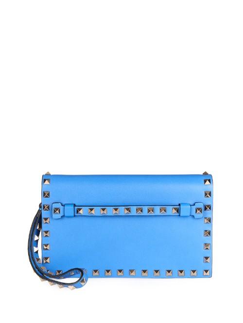 Valentino Rockstud Small Leather Clutch