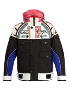 Valentino Embellished Hooded Multi-pocket Jacket