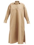 Max Mara - Curvone Shirt Dress - Womens - Khaki